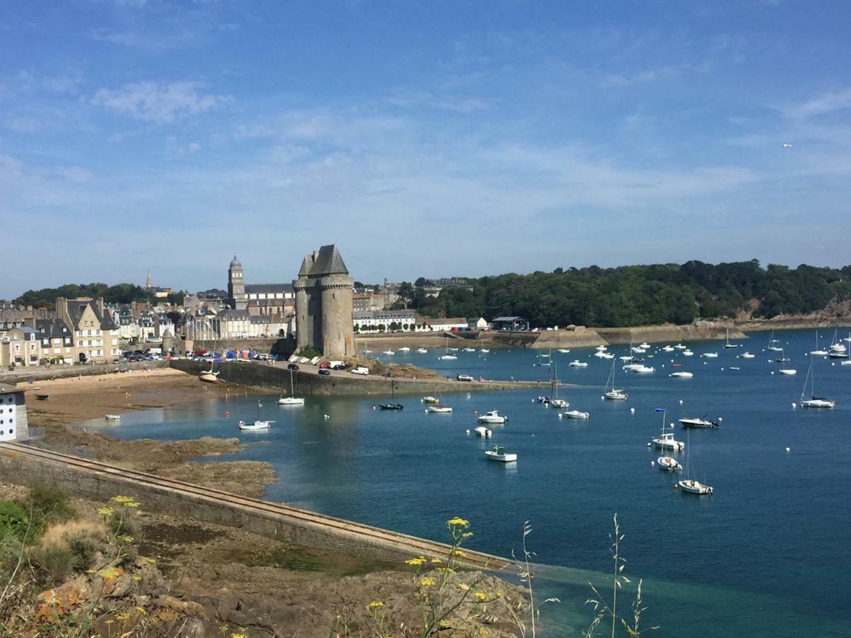 Studio Bord De Plage Des Bas Sablons Saint Malo Esterno foto