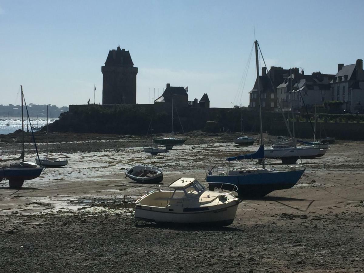 Studio Bord De Plage Des Bas Sablons Saint Malo Esterno foto